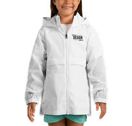 Team 365 Youth Zone Protect Lightweight Jacket - Color: White