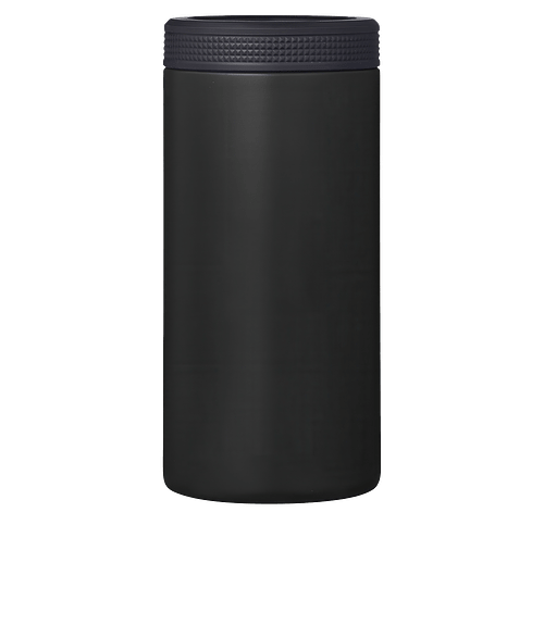 Laser Engraved Columbia PFG Insulated Slim Can Cooler in BLACK