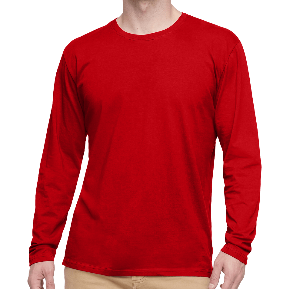 Live & Tell by LAT Fine Jersey Lightweight Long Sleeve T-shirt-default