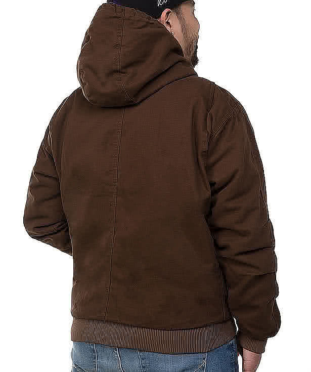 Berne Highland Washed Cotton Duck Hooded Jacket