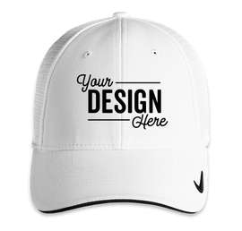 Nike Dri-FIT Mesh Back Hat - Color: White / White
