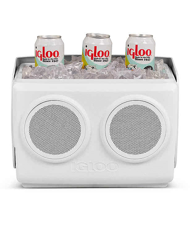 Full Color Igloo Kooltunes 14 Qt 26 Can Cooler