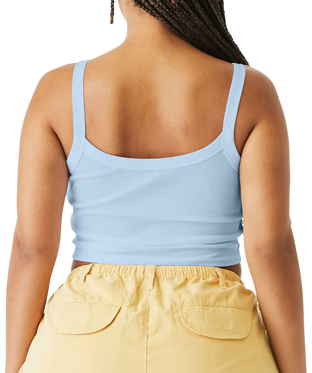 Custom Bella + Canvas Women's Micro Rib Spaghetti Strap Tank