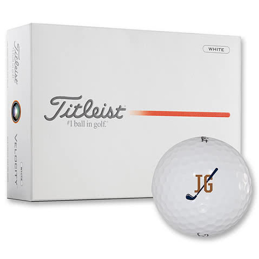 Titleist Velocity Golf Balls (Box of 12) in White