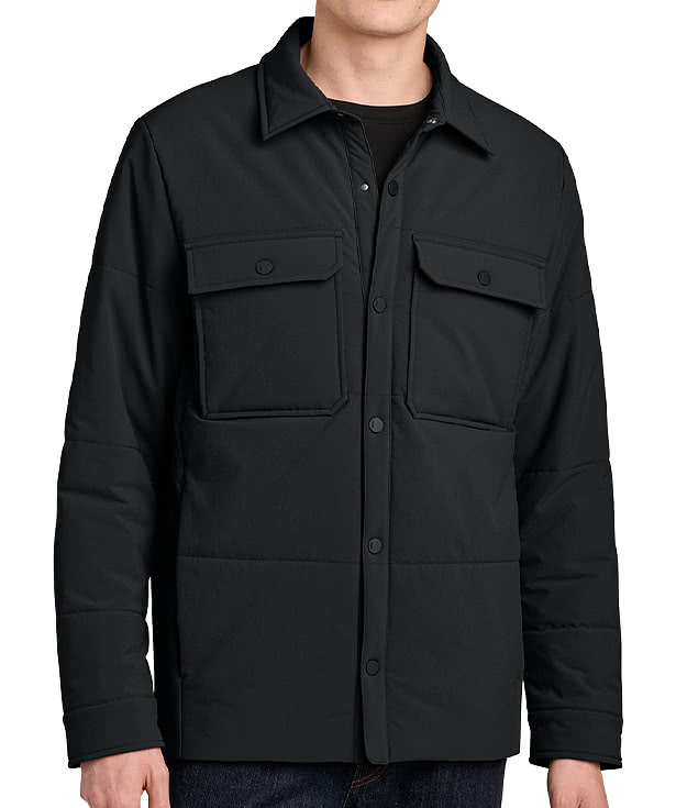 MiiR Sashiko Recycled Stretch Puffy Shacket