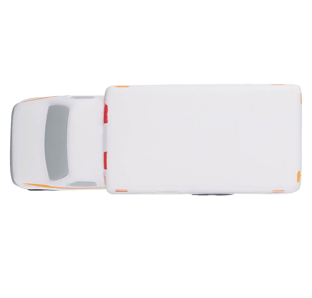 Ambulance Shape Stress Ball-default