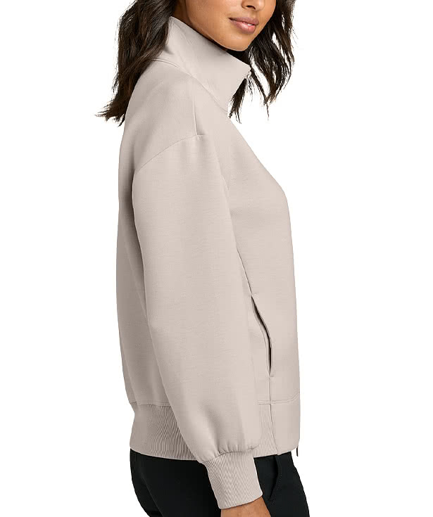 Mercer + Mettle Women's Soft Spacer UPF 50+ Full Zip Sweatshirt