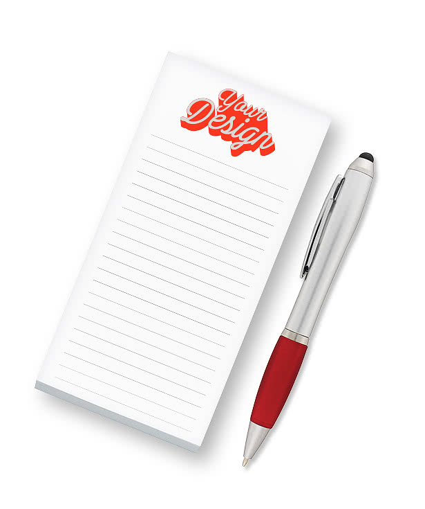 Full Color Souvenir 3" x 6" Lined Scratch Pad - 50 sheets/pad (Case of 250)