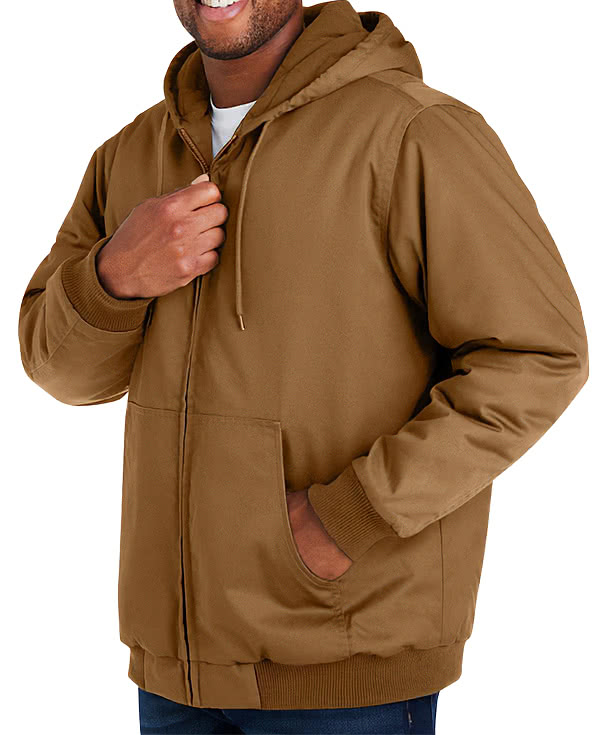 Harriton ClimaBloc® Heavyweight Hooded Insulated Jacket - Printed