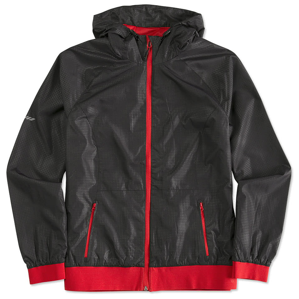Sport-Tek Women's Hooded Windbreaker Jacket