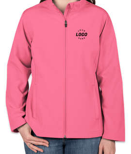 Team 365 Women's Soft Shell Jacket - Color: Sport Charity Pink