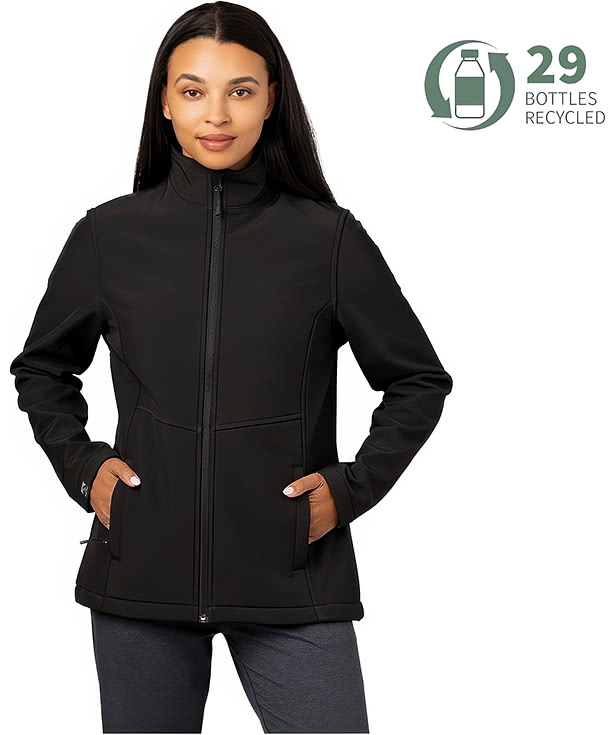 Storm Creek Women's Trailblazer Recycled Soft Shell Jacket - Embroidered