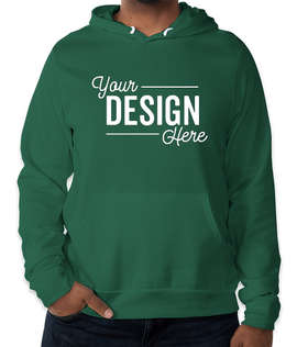 Bella + Canvas Ultra Soft Pullover Hoodie - Color: Forest