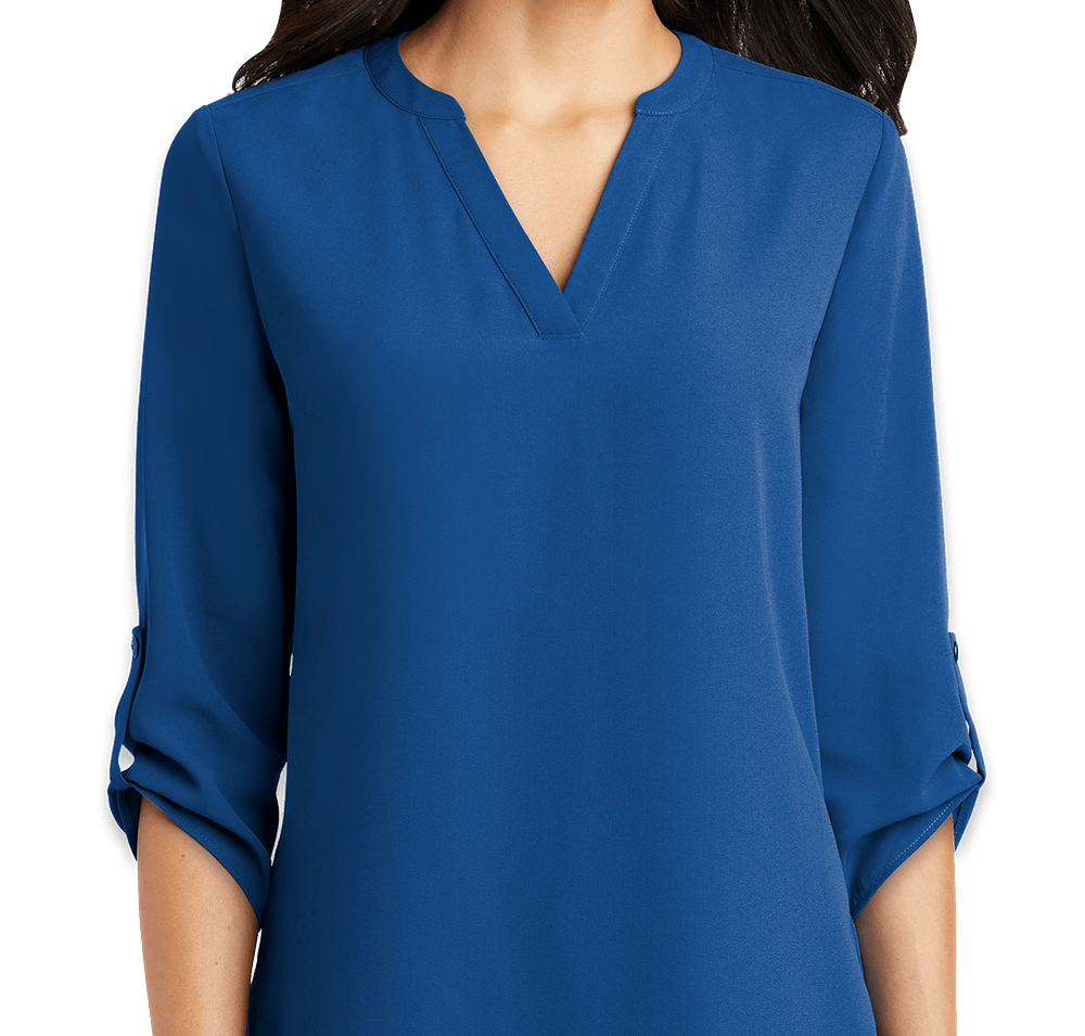 Port Authority Women's 3/4 Sleeve Tunic Blouse-default