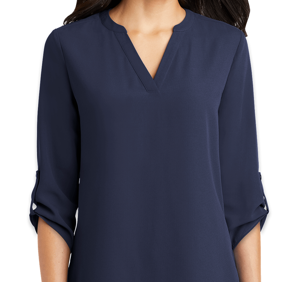 Port Authority Women's 3/4 Sleeve Tunic Blouse-default