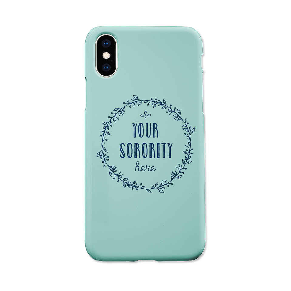 Full Color iPhone X Slim Phone Case
