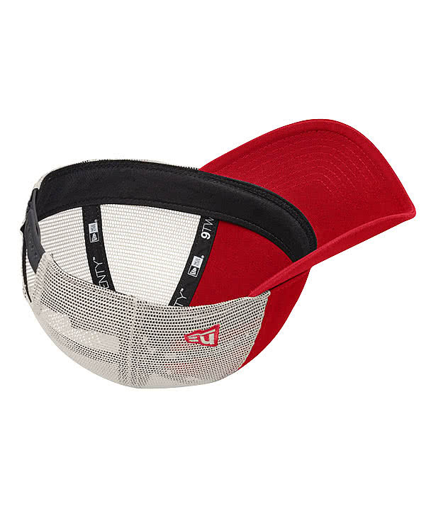 New Era Unstructured Mesh Snapback Trucker Hat