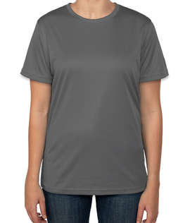 Clique by Cutter & Buck Women's Spin Eco UPF 50 Performance Shirt - Color: Pure Slate