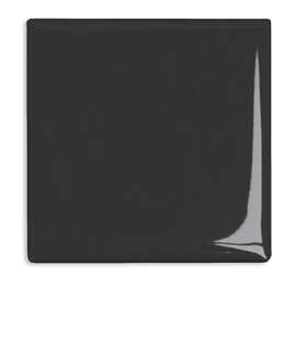 2" Square Button - Color: Black