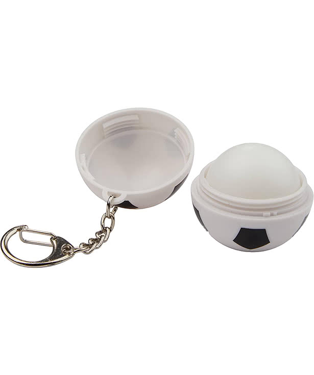 Soccer SPF 15 Lip Balm with Keychain