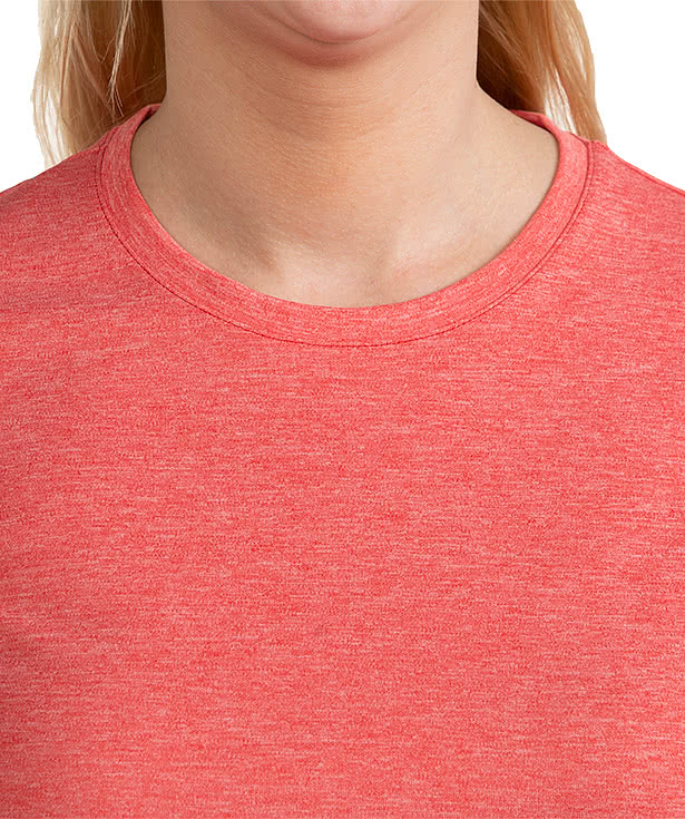 Adidas Women's Heather 100% Recycled UPF 50 Performance Shirt