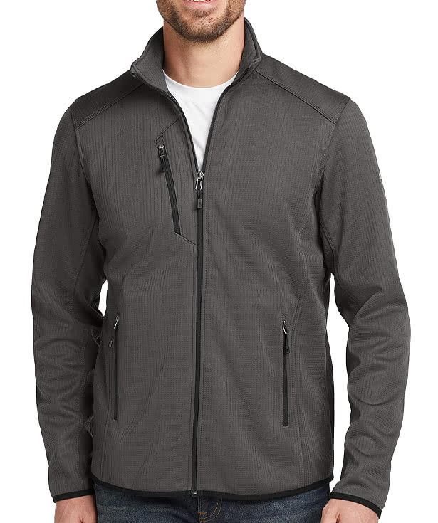 Eddie Bauer Dash Full Zip Fleece Jacket - Printed