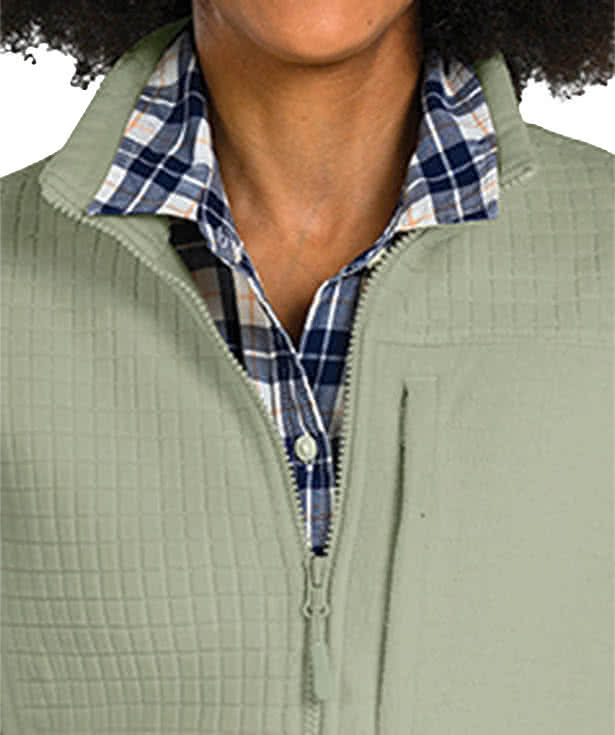 Charles River Women's Terrain Textured Fleece Jacket