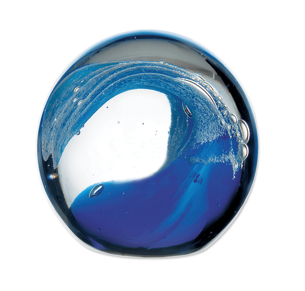 Laser Engraved Wave Award-default