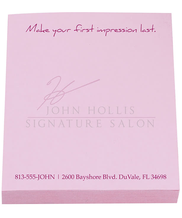 Full Color Souvenir Sticky Note - 2.75" x 3" - 25 sheets/pad (Case of 500)