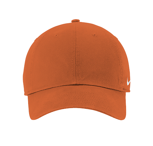 Nike Heritage Baseball Hat - Embroidered in Desert Orange