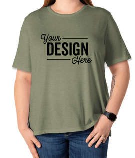 Bella + Canvas Women's Tri-Blend T-shirt - Color: Olive Tri-Blend