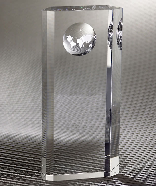 Nazione Pillar Globe Optically Perfect Award