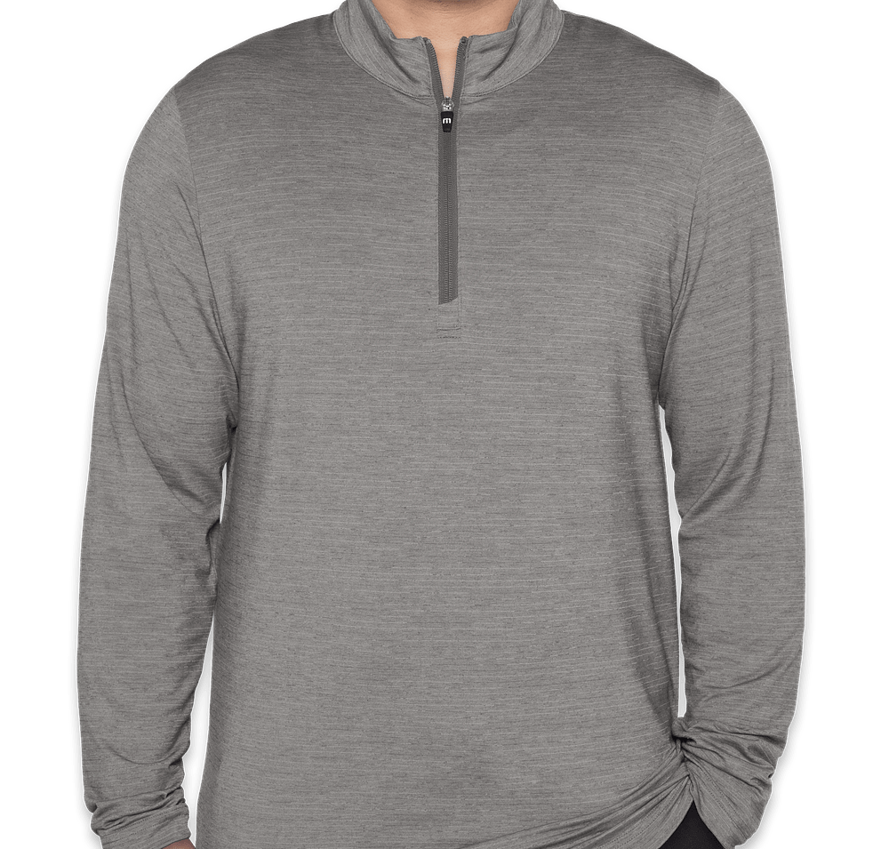 TravisMathew Crestview Lightweight Quarter Zip Performance Shirt-default