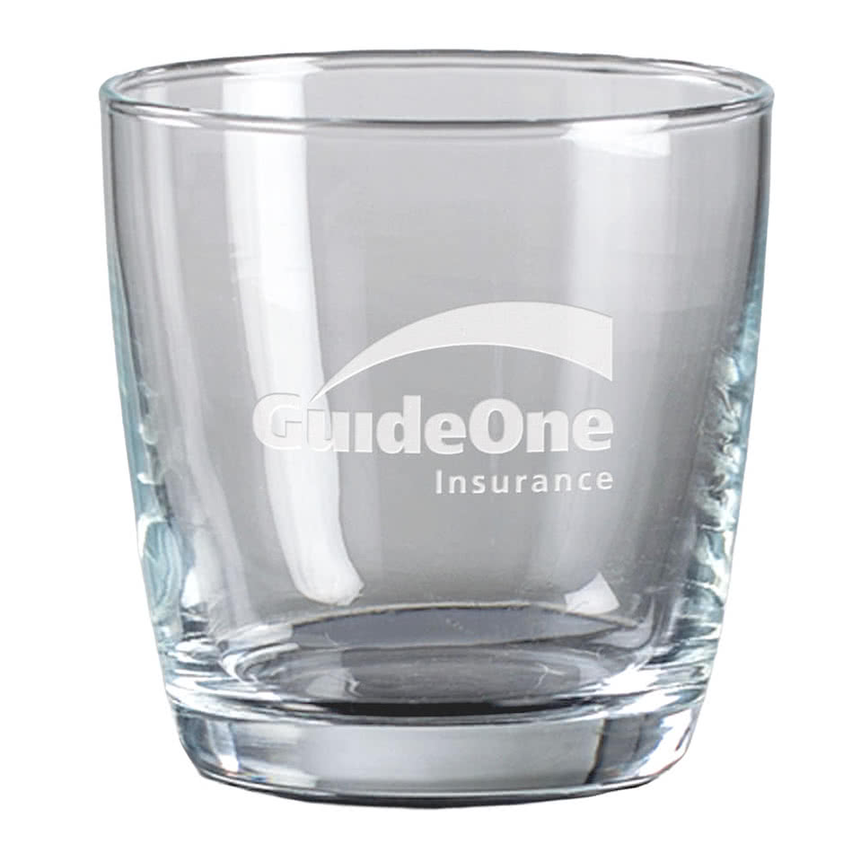 Laser Etched 10.5 oz. Carberry On-the-Rocks Glass