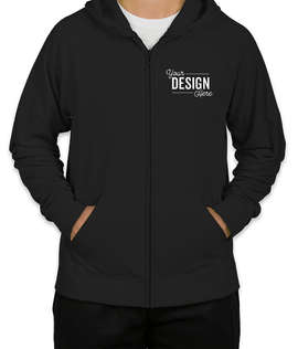 Jerzees Performance Zip Hoodie - Color: Black