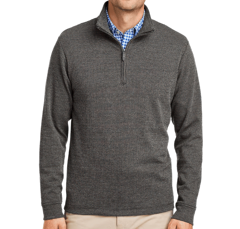 Vineyard Vines Bluffs Recycled Quarter Zip Pullover-default