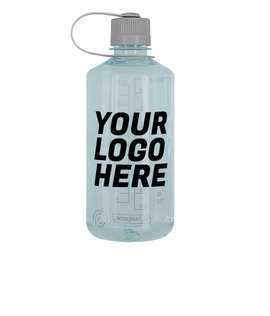 Nalgene 32 oz. Sustain Tritan Narrow Mouth Water Bottle - Color: Seafoam / Platinum