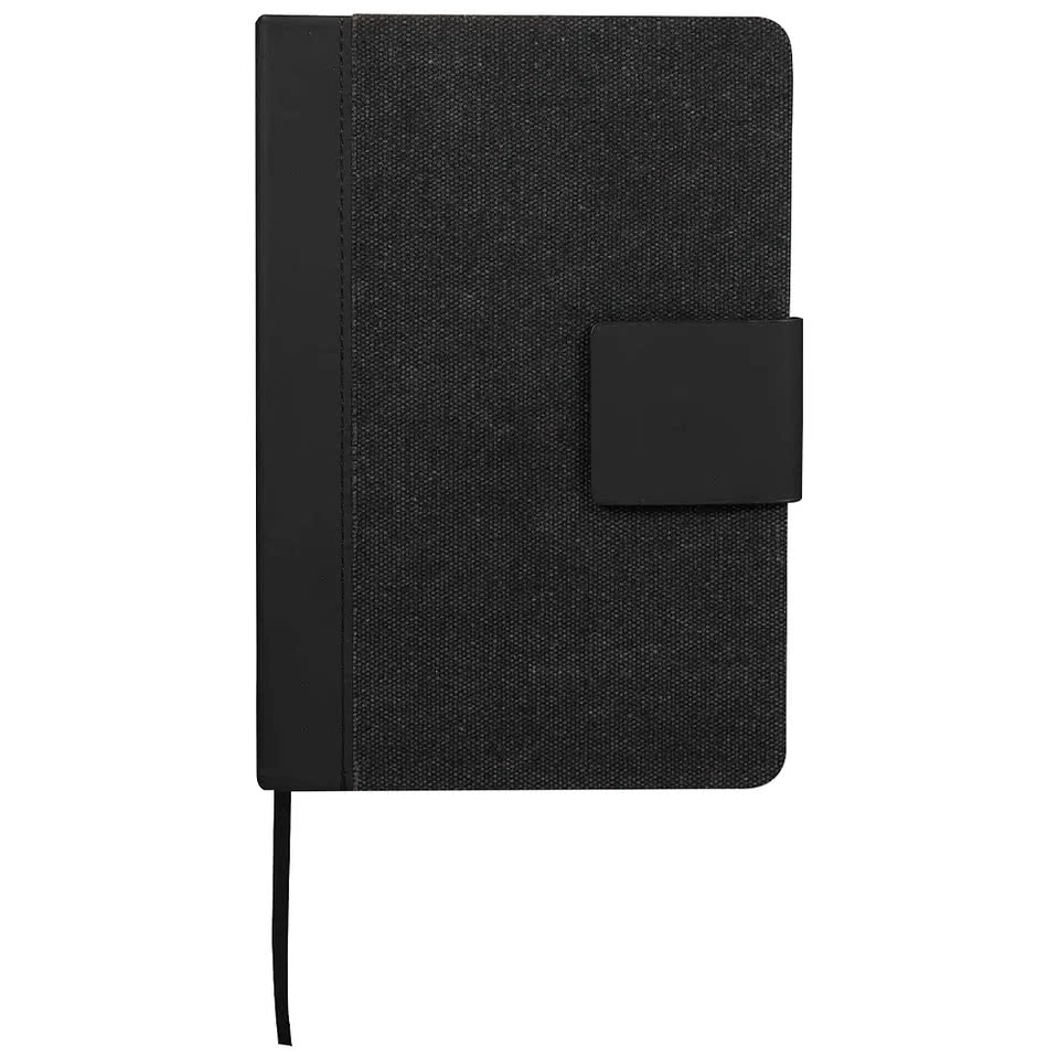 Full Color FSC Recycled Canvas Hard Cover Bound Notebook