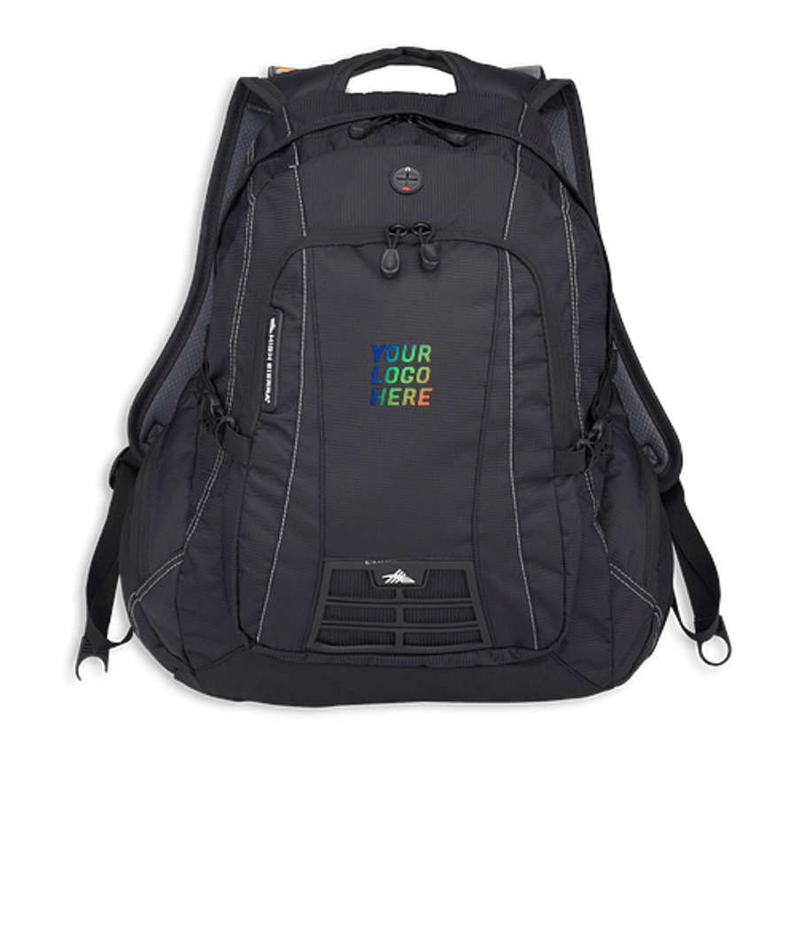 High Sierra Magnum 15" Computer Backpack in Black