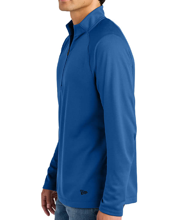 New Era Stand Out Recycled Quarter Zip Sweatshirt - Embroidered