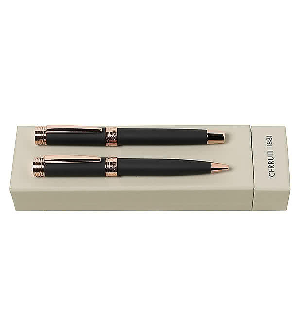 Cerruti 1881 Zoom Ballpoint & Rollerball Pen Gift Set