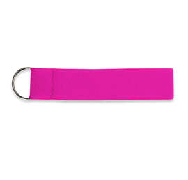 Full Color Wrist Strap Key Holder - Color: Hot Pink