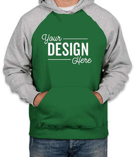 Holloway Raglan 50/50 Pullover Hoodie
