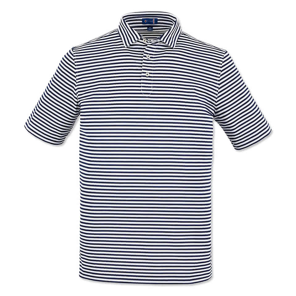 Stitch Atlantic Stripe Stretch Jersey Polo