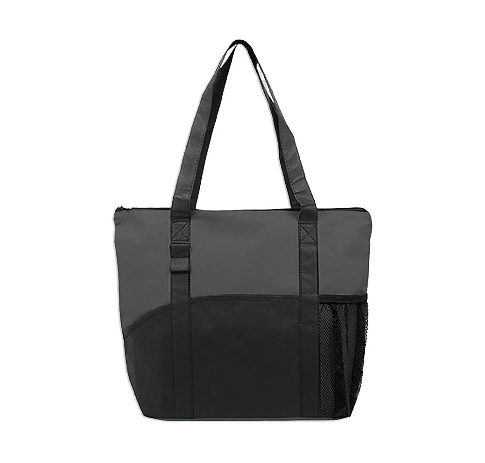 Full Color Poly Pro Medium Two-Tone Pocket Tote Bag-default