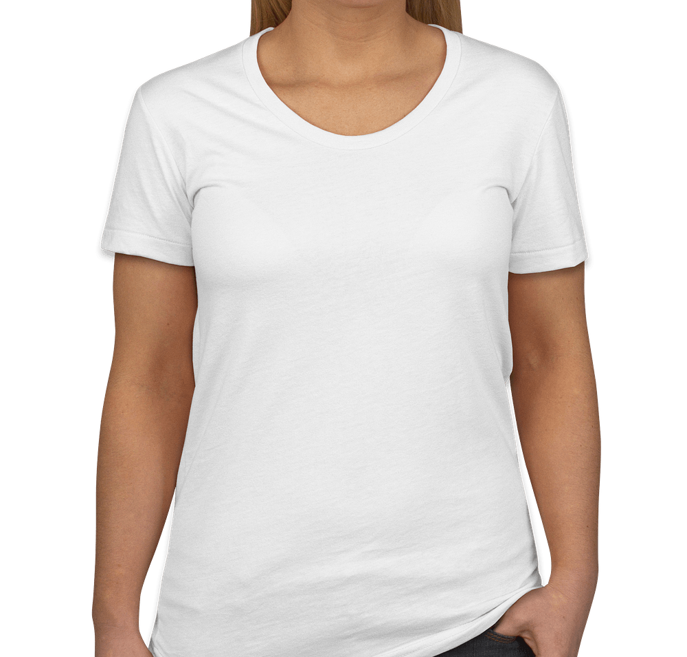 American Apparel USA-Made Juniors 50/50 T-shirt-default