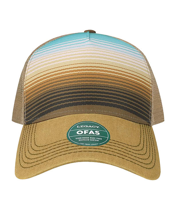 Legacy Old Favorite Pattern Five-Panel Trucker Hat