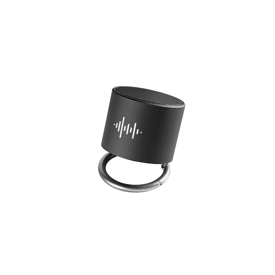 Laser Engraved SCX Innovative Design Light Ring Speaker