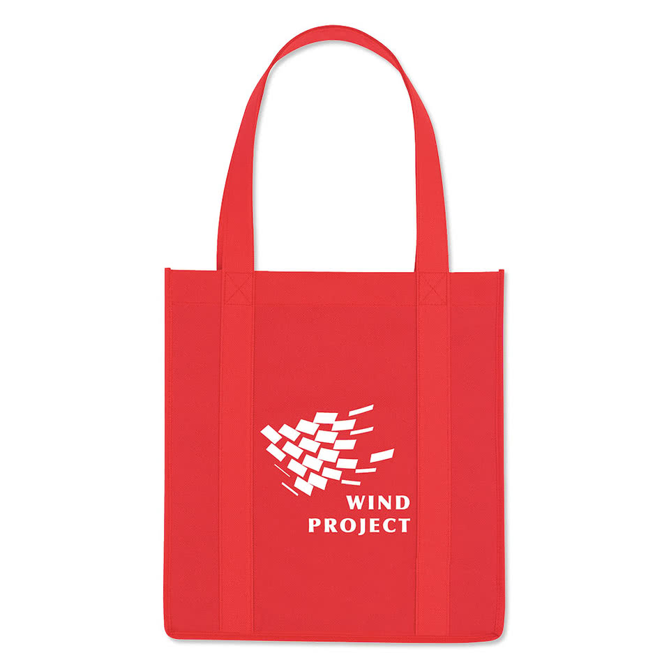 Non-Woven Avenue Shopper Tote Bag