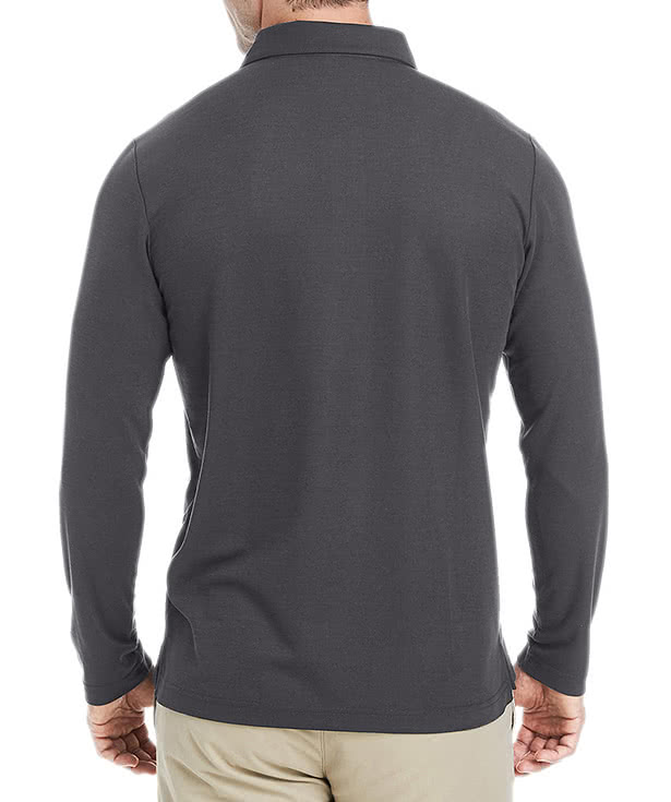 Core 365 Fusion ChromaSoft Long Sleeve Performance Pique Polo - Embroidered
